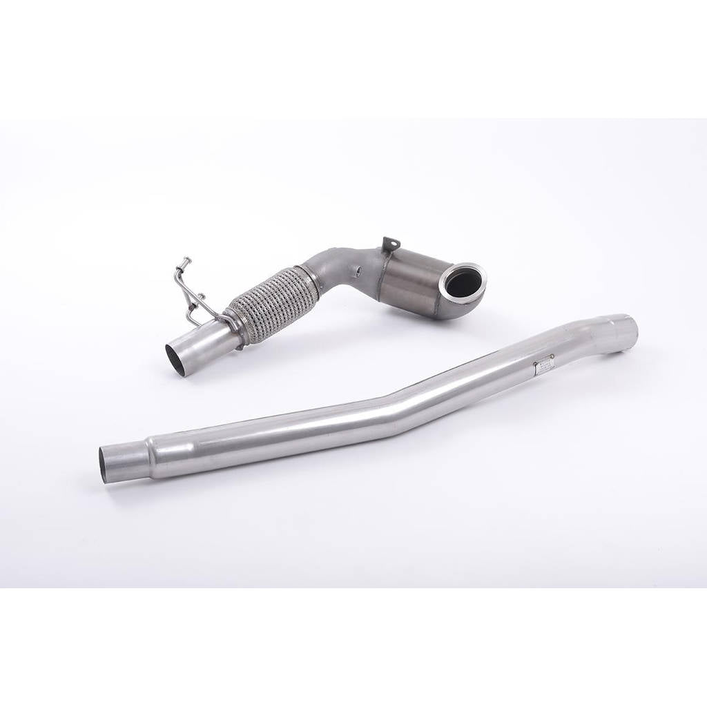 MILLTEK SSXAU586 Large Bore Downpipe and Hi-Flow Sports Cat AUDI TT Mk3 TTS 2.0TFSI Quattro Photo-0 