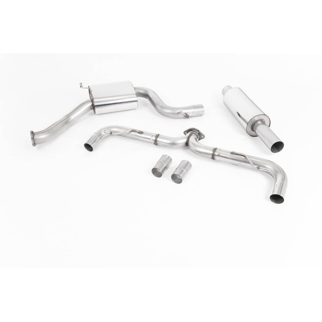 MILLTEK SSXVW460 Cat-back Dual 100mm GT100 VW Golf MK7.5 GTi (Non Performance Pack Models) Photo-0 