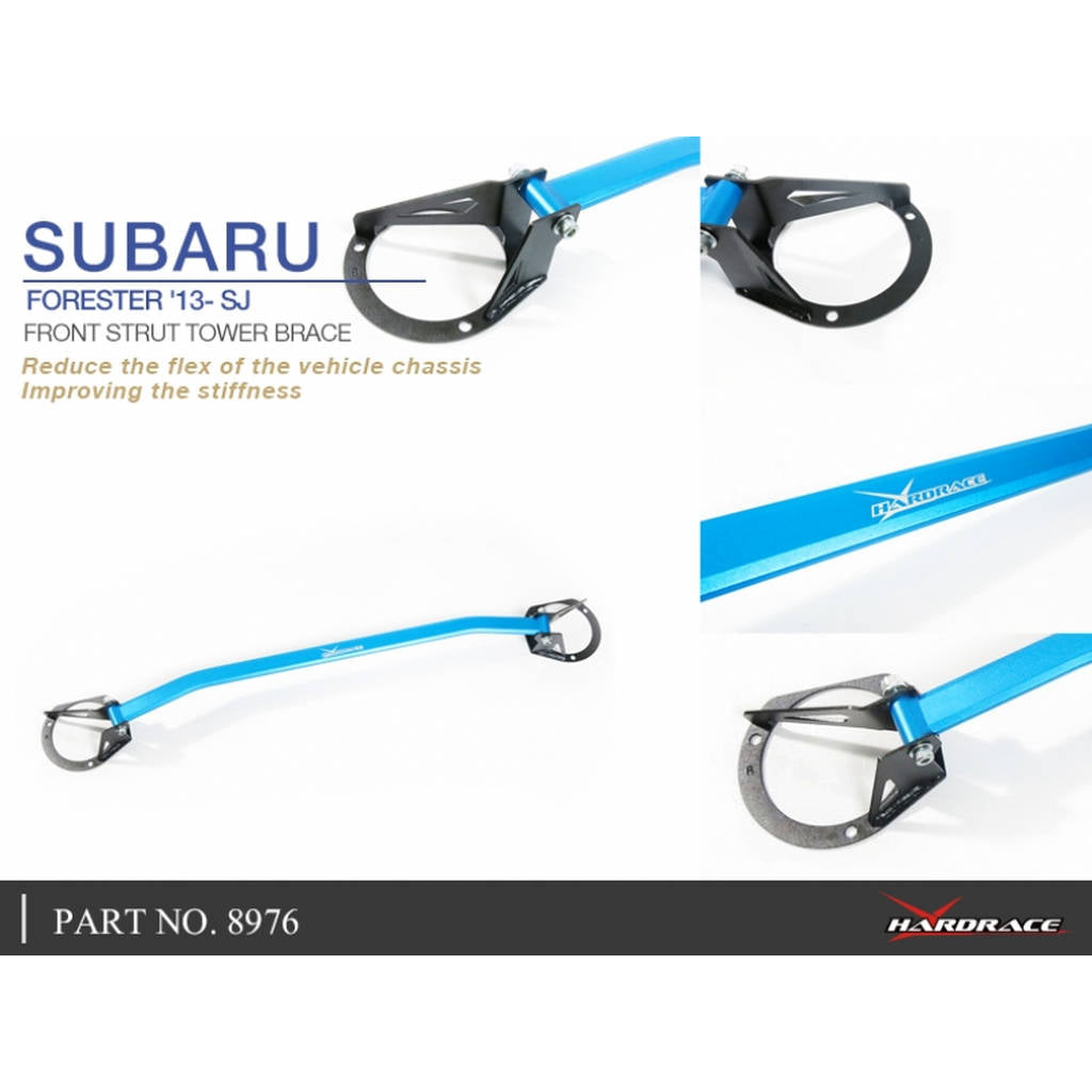 HARDRACE 8976 Front Strut Brace for SUBARU Forester (SJ) 2013-2018 Photo-5 