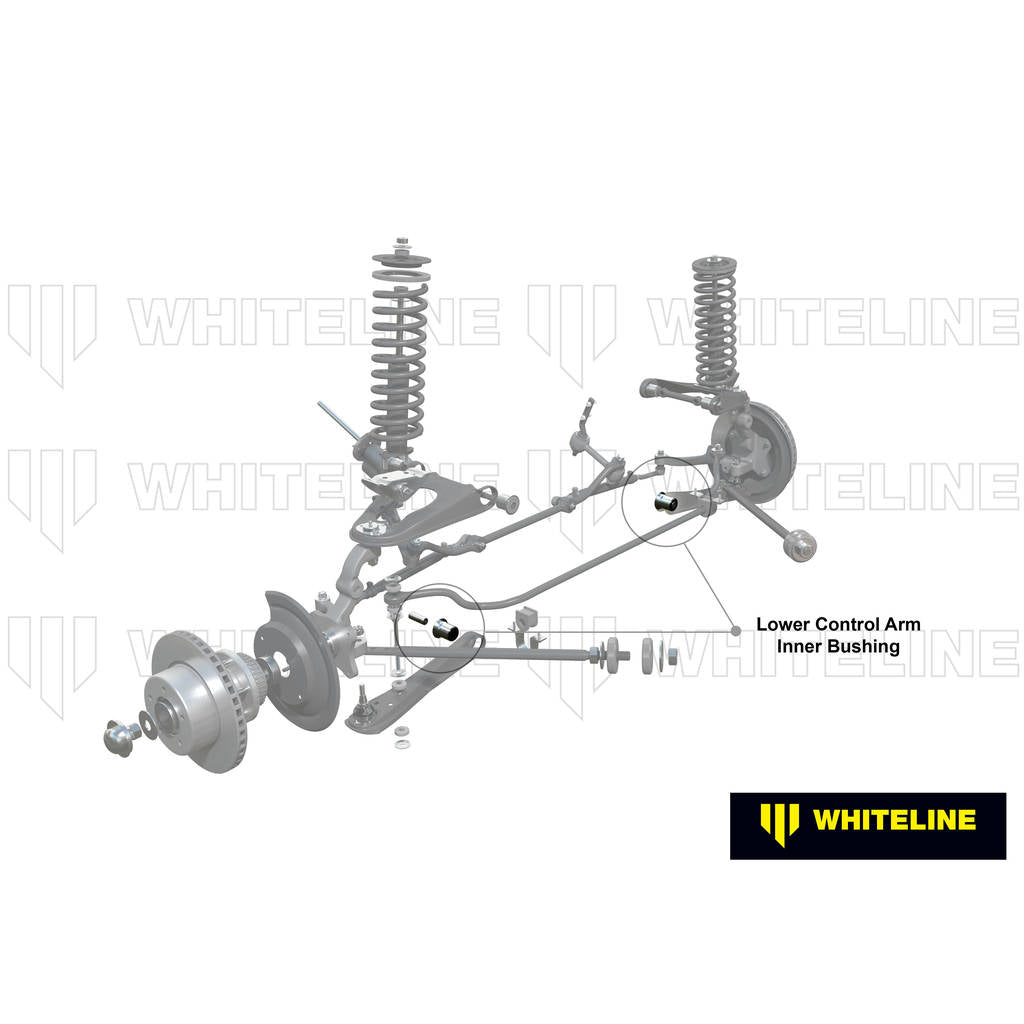 WHITELINE W51016 Front Lower Control Arm - Inner Bushing Kit for Ford Falcon/Fairlane XW-XF Photo-1 