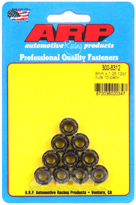 ARP 300-8312 Nut Kit M8 x 1.25 12pt Photo-0 