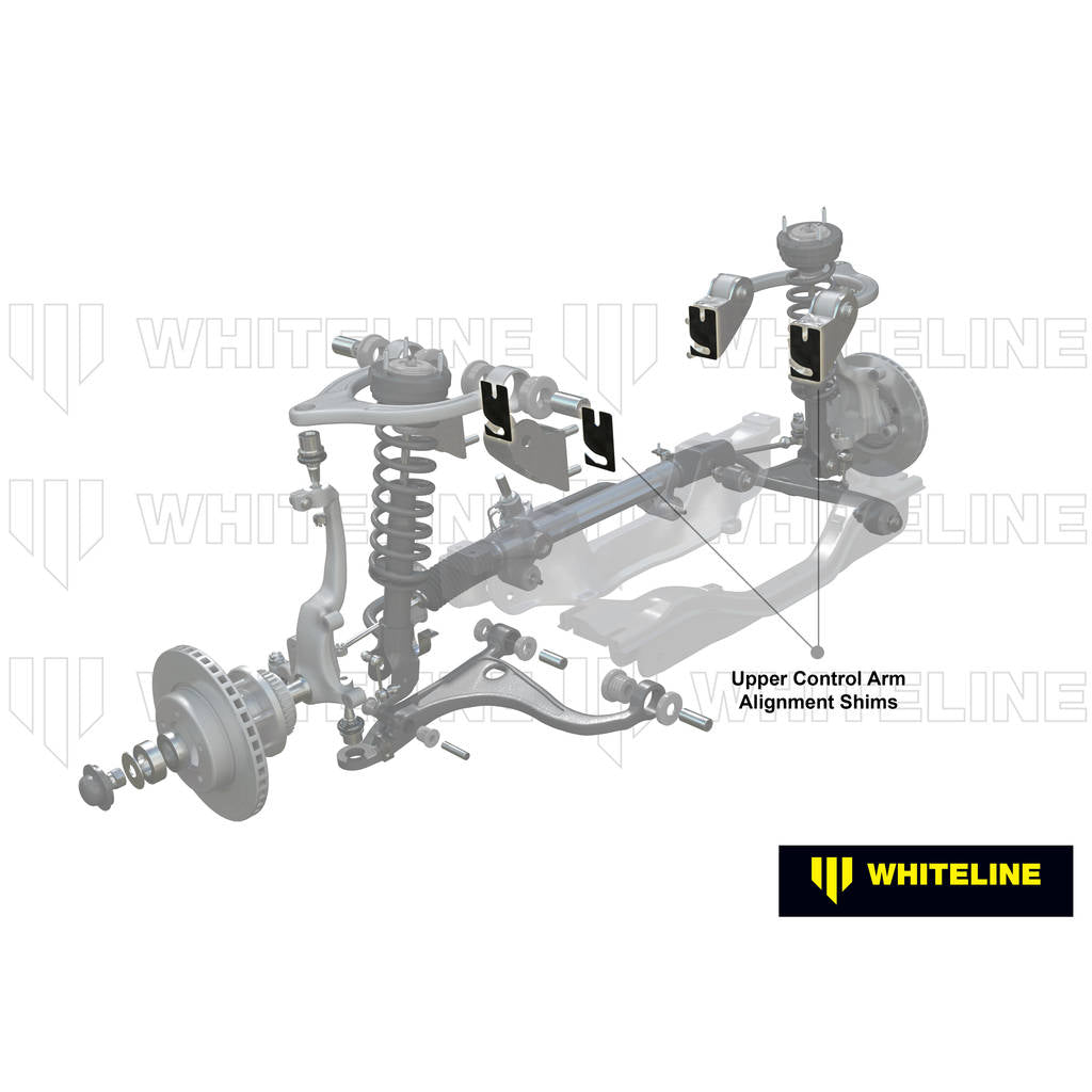 WHITELINE W53183 Alignment Shim Pack 3.0mm x 10 for Ford Falcon/Fairlane AU-FGX/FPV Photo-1 