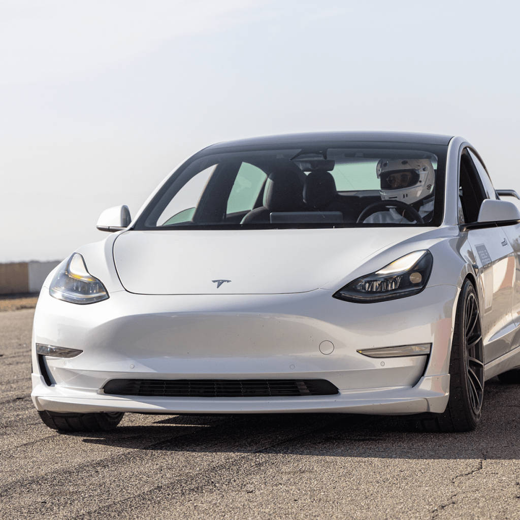 UNPLUGGED PERFORMANCE UP-M3-301-1.1 Front Spoiler Urethane for TESLA Model 3 Photo-5 
