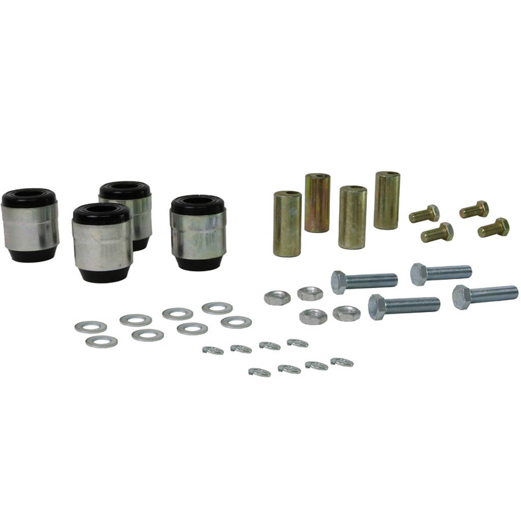WHITELINE W53338 Front Upper Control Arm - Bushing Kit Double Offset for Chrysler 300C/Dodge Challenger, Charger Photo-0 
