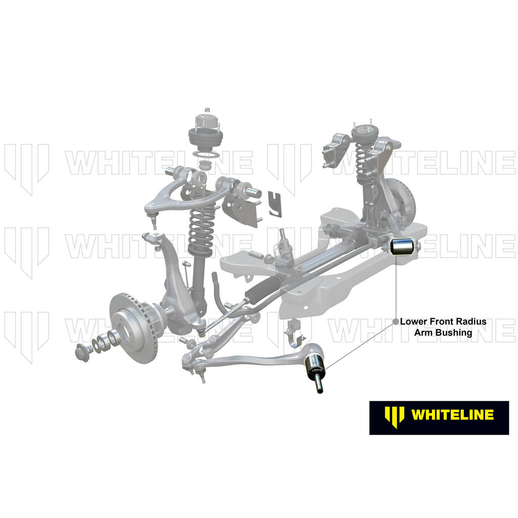 WHITELINE W53395 Front Radius Arm Lower - Bushing Kit Double Offset for Mazda6 GG, GY Photo-1 