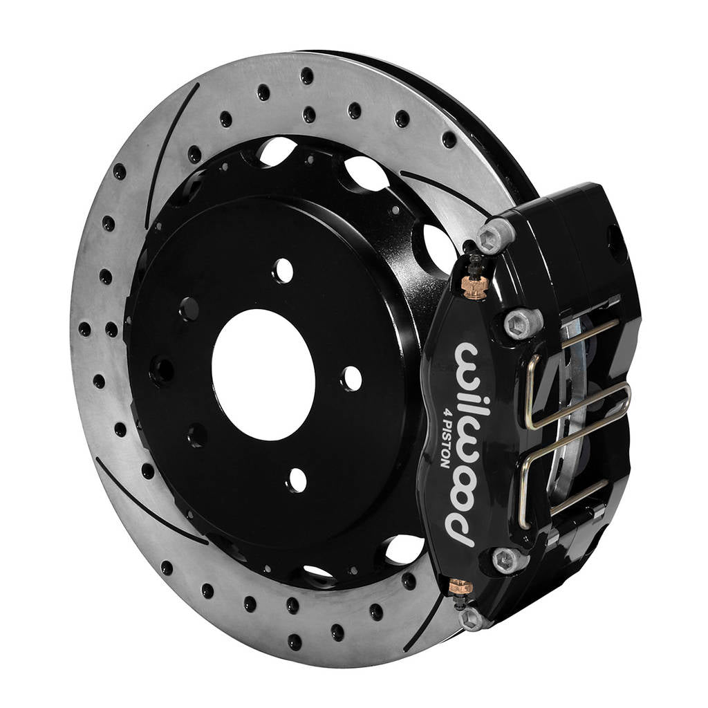 WILWOOD 140-9507-D Dynapro Radial Rear Kit (13.00" Drilled) for NISSAN Z33 350Z Photo-0 
