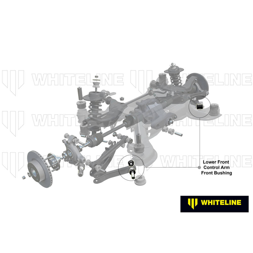 WHITELINE W62985 Trailing Arm Bushing - Front Photo-1 