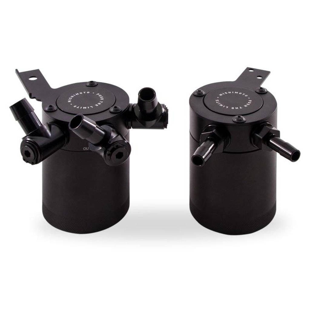MISHIMOTO MMBCC-STI-08SBE SUBARU STI Baffled Oil Catch Can System, 2008-2014 Photo-2 