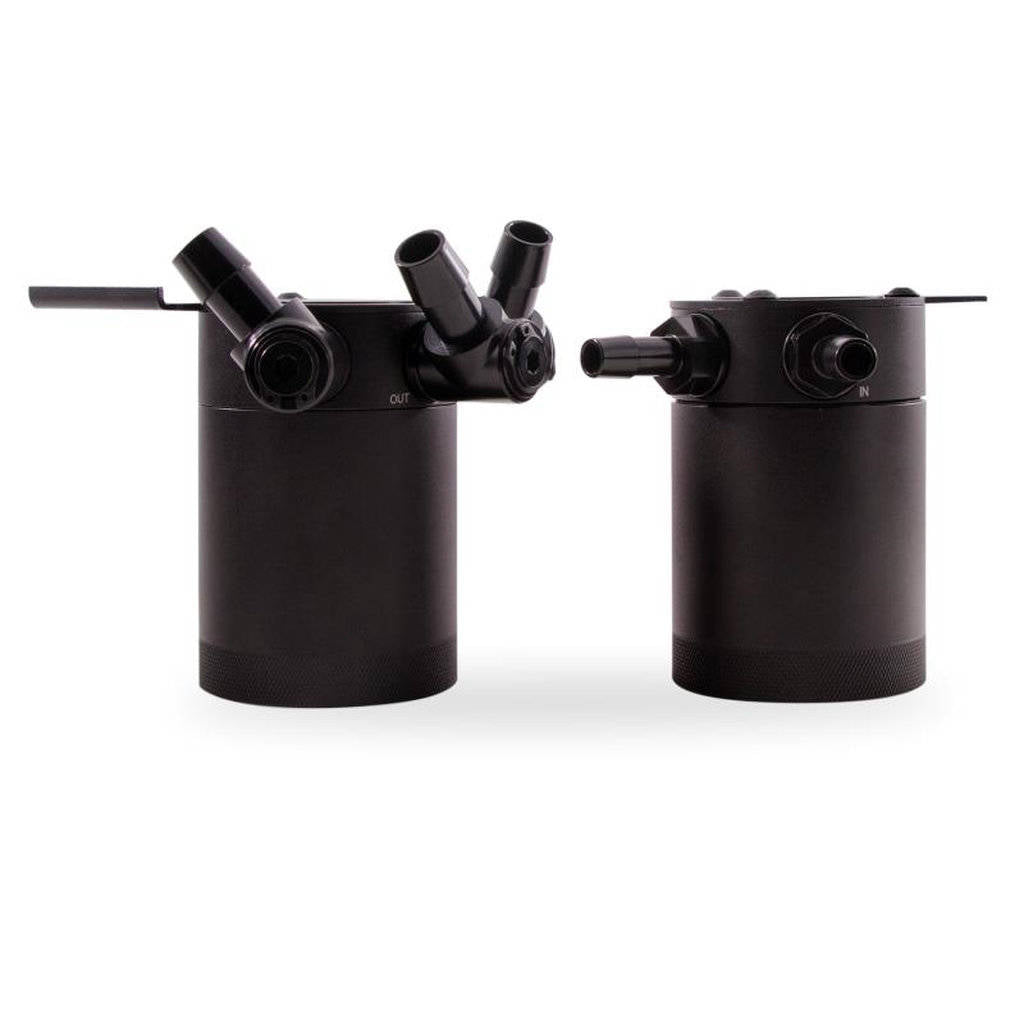 MISHIMOTO MMBCC-STI-08SBE SUBARU STI Baffled Oil Catch Can System, 2008-2014 Photo-3 