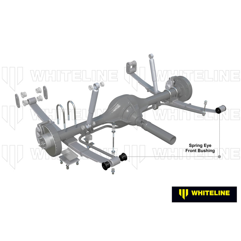 WHITELINE W71646 Rear Spring Eye Bushing - Front Photo-1 