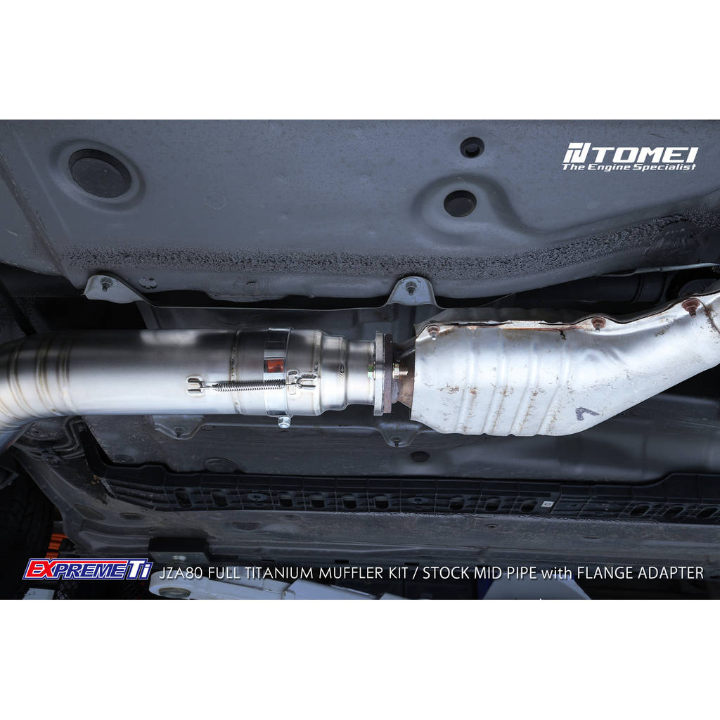 TOMEI TB6090-TY03A FULL TITANIUM MUFFLER KIT EXPREME Ti JZA80 Photo-10 