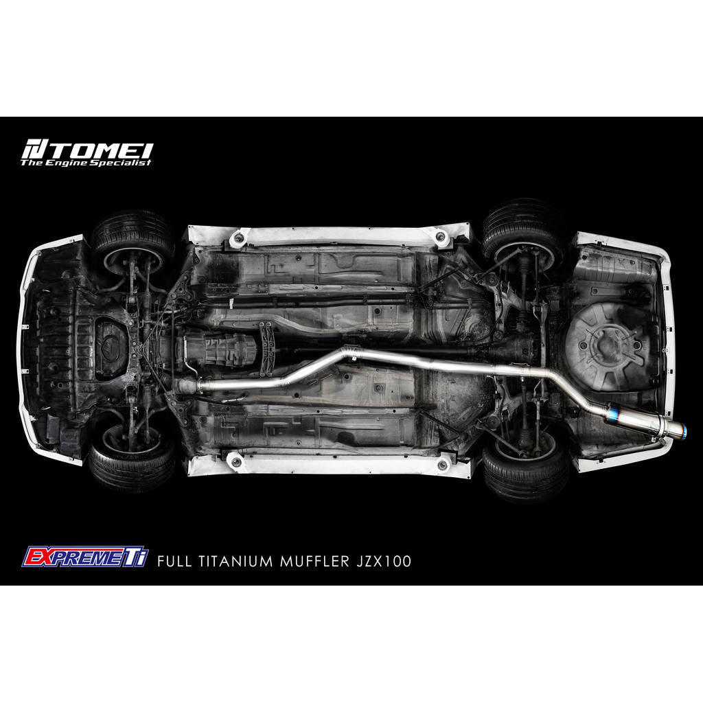 TOMEI TB6090-TY04A FULL TITANIUM MUFFLER KIT EXPREME Ti JZX100 Photo-5 