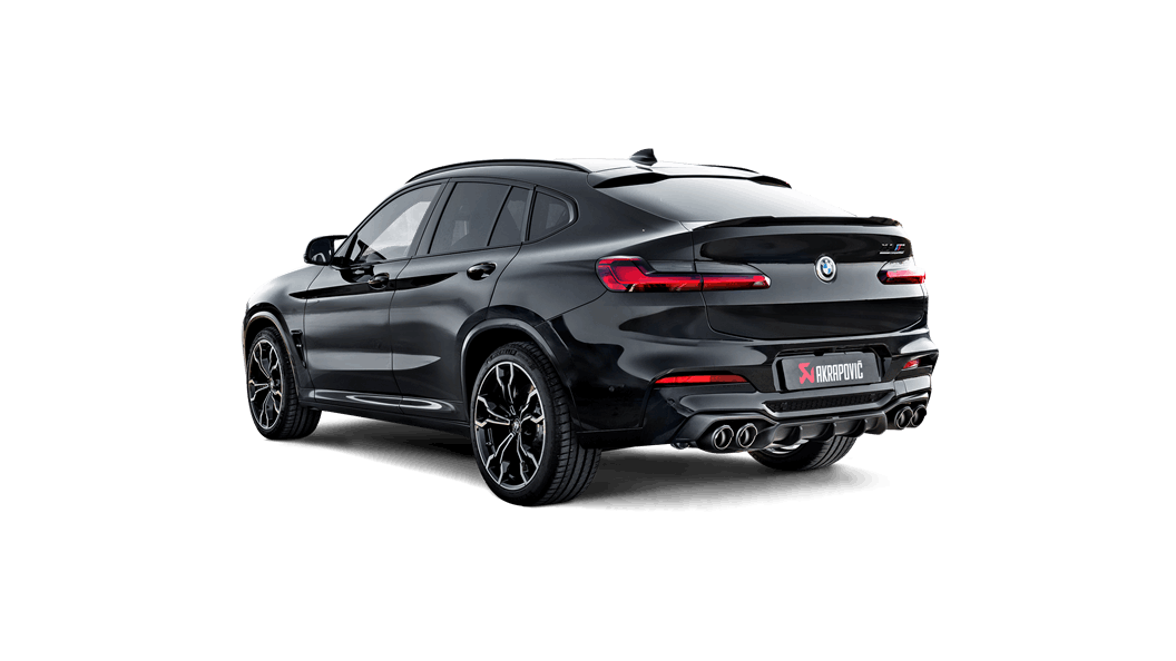 AKRAPOVIC S-BM/T/29H Slip-On Line (Titanium) for BMW X4M (F98) / X3M (F97) OPF/GPF 2021-2024 Photo-2 