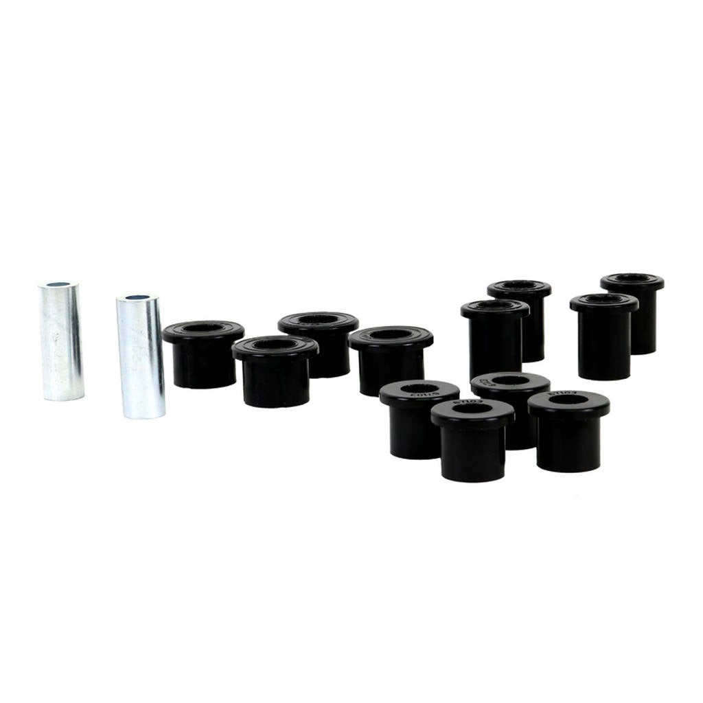 WHITELINE WEK023 Rear Leaf Spring Bushing Kit - for Nissan Frontier Photo-0 