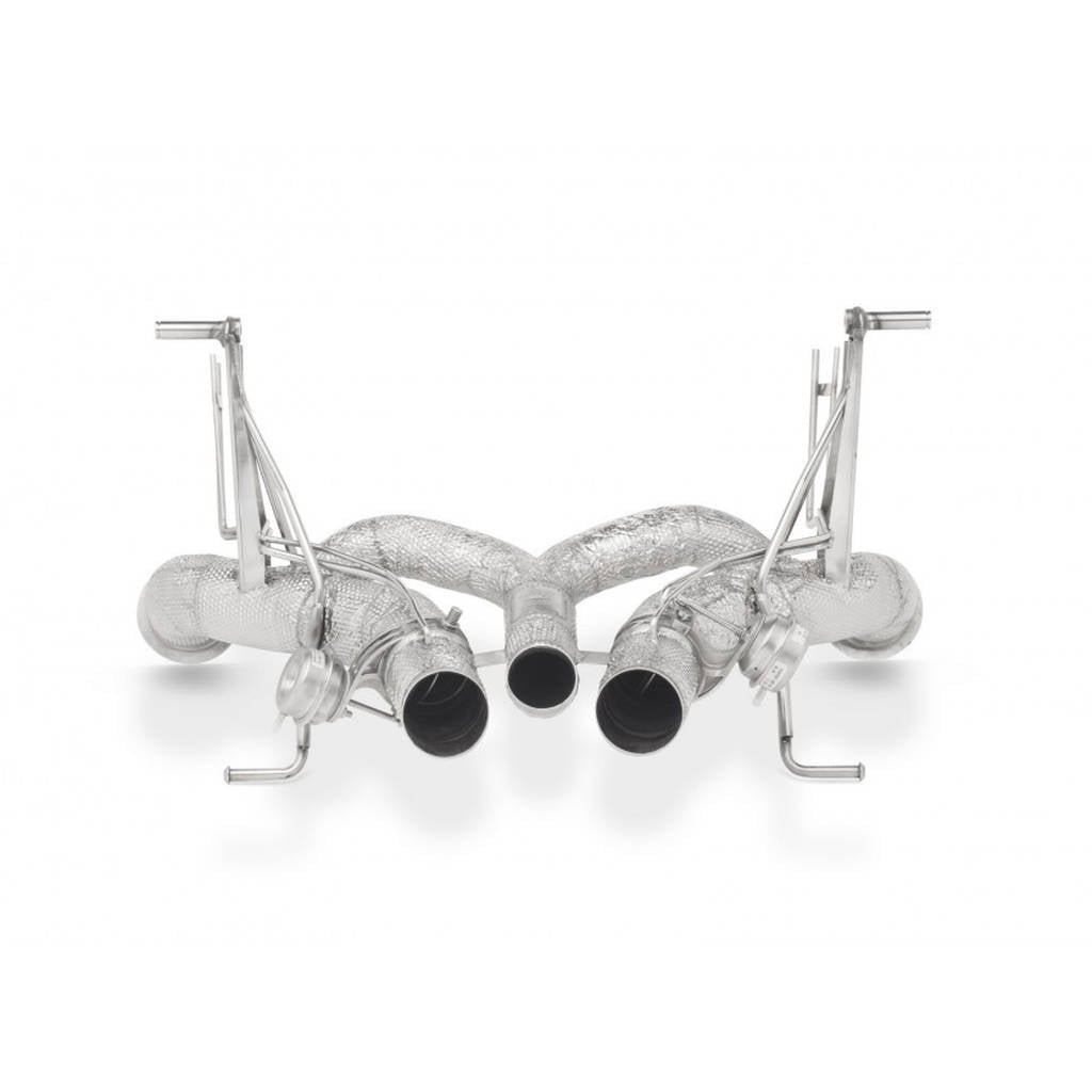 TUBI STYLE TSLAAVEC16.001.AT LAMBORGHINI AVENTADOR LP740-4 S STRAIGHT PIPES EXHAUST WITH VALVE Photo-6 