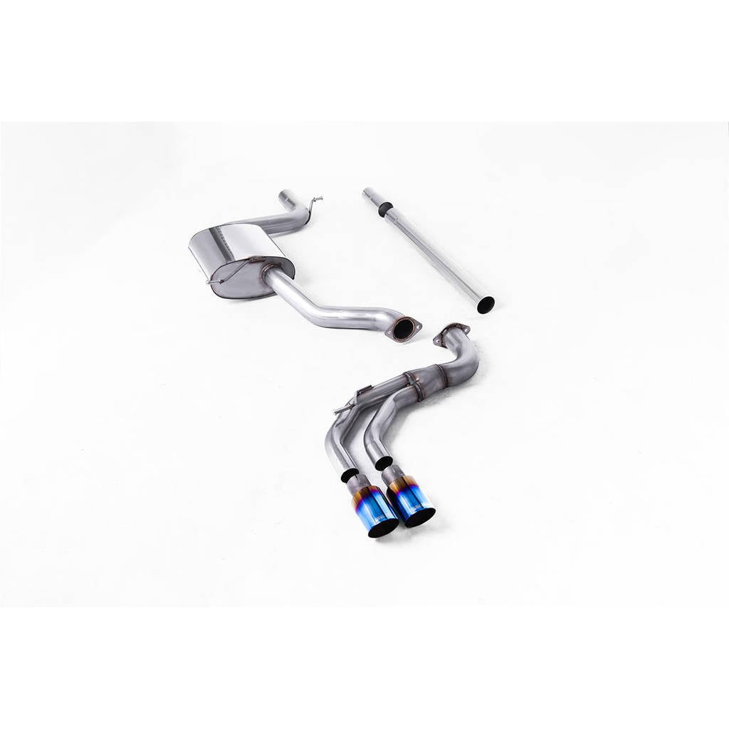 MILLTEK SSXVW521 Cat-back GT-80 VW Golf Mk7.5 1.5TSI Evo GT & R-Line Photo-0 