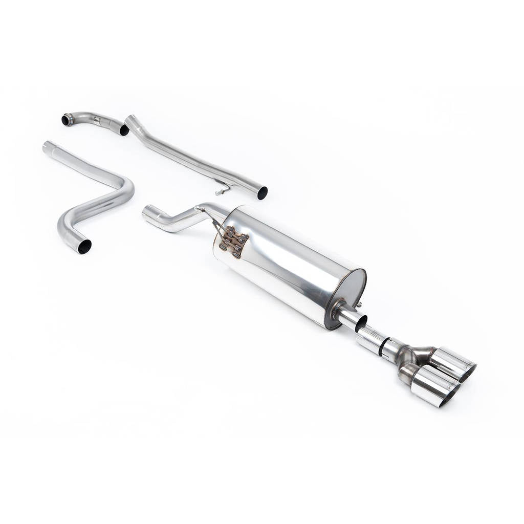 MILLTEK SSXFD280 Cat-back Polished GT90 FORD Fiesta Mk8 1.0T EcoBoost ST-Line 3 & 5 Door Photo-0 