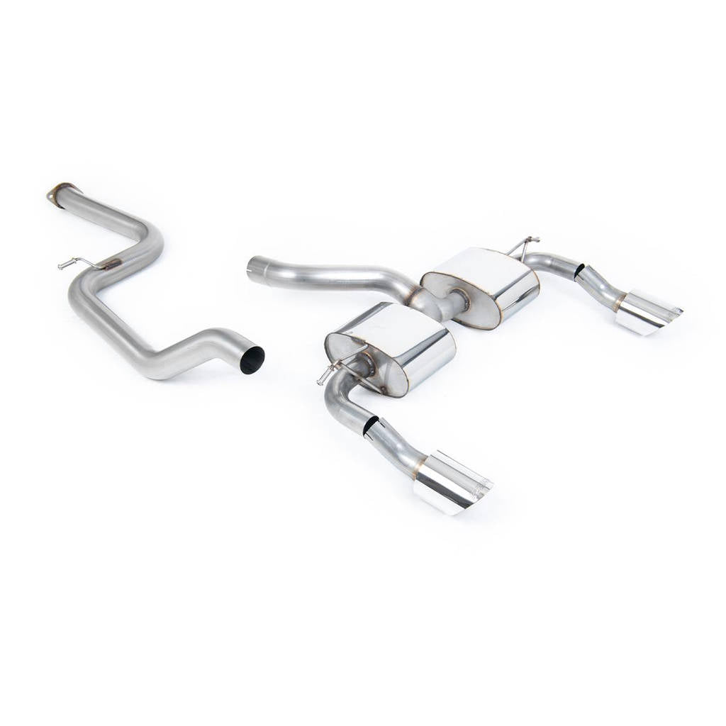 MILLTEK SSXFD191 Cat-back Dual DTM FORD Focus MK2 RS 2.5T 305PS Photo-0 