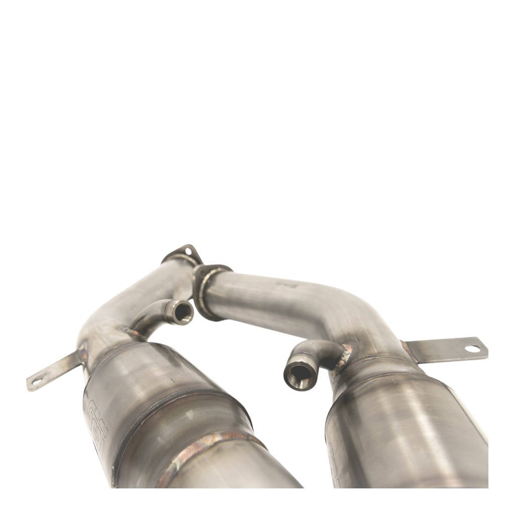 AMS ALP.28.05.0002-2 Full Downpipe Kit 3" for INFINITI Q50 / Q60 Photo-3 