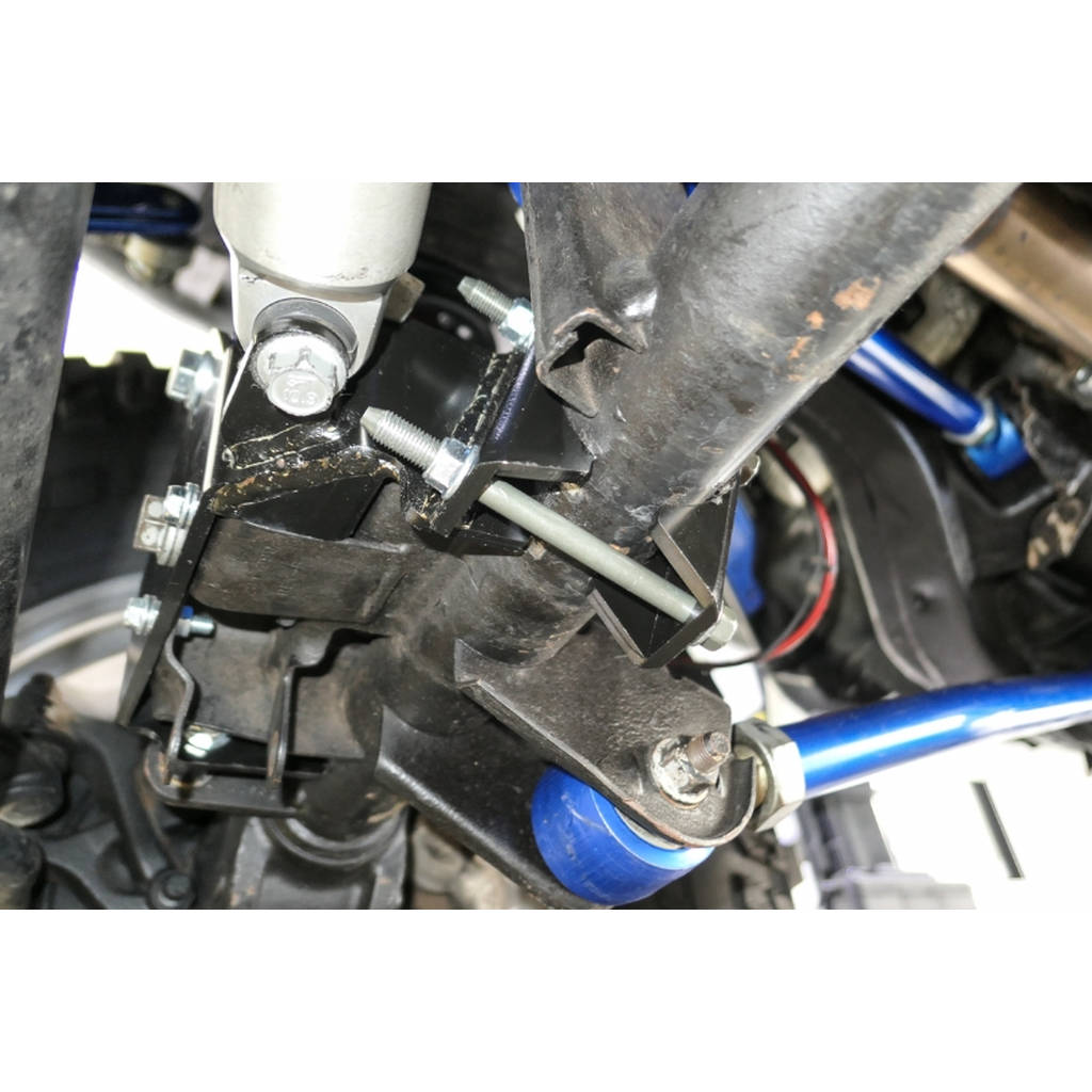 HARDRACE Q0482 JEEP WRANGLER '06-18 JK FRONT TRACK BAR RELOCATION BRACKET - LIFT 4 INCHES - 3PCS/SET Photo-6 