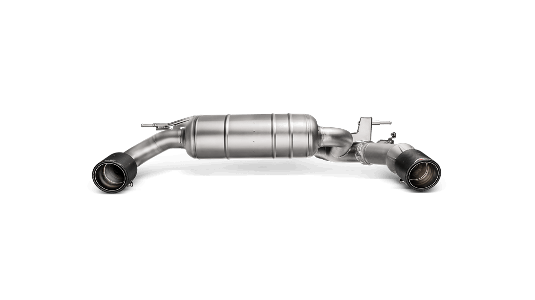 AKRAPOVIC S-BM/T/6H Slip-On Line (Titanium) BMW 440i (F32, F33, F36)-OPF/GPF 2018-2019 ECE Type Approval Photo-1 