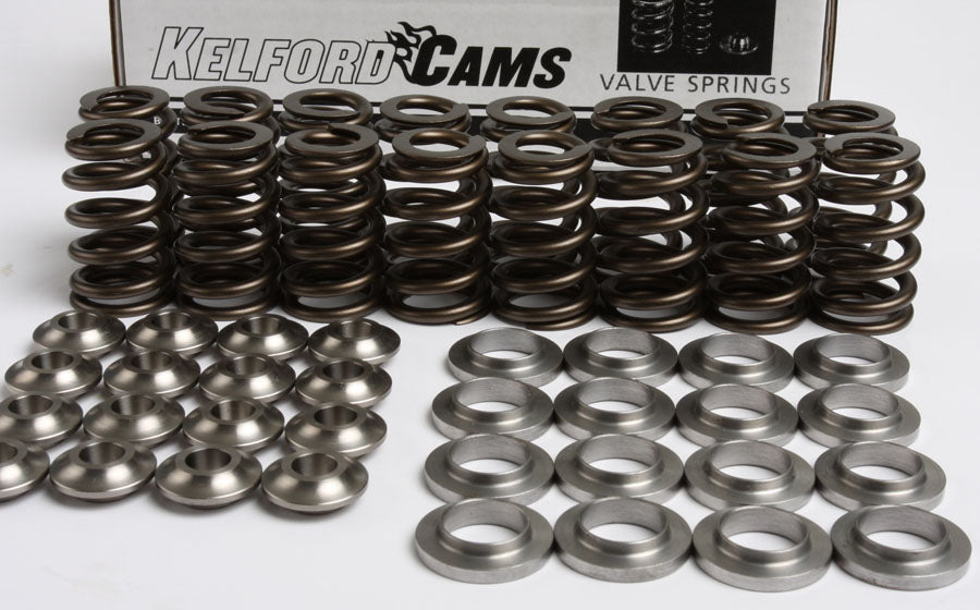 KELFORD KVS63-BTK MITSUBISHI 4G63 DOHC EVO 1-9. High Performance PACALOY Beehive spring and Titanium retainer set Photo-0 