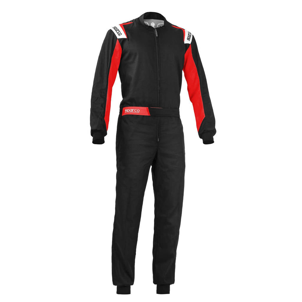 SPARCO 002343NRRS3L ROOKIE 2020 Kart suit, NOT HOMOLOGATED, black/red, size L Photo-0 