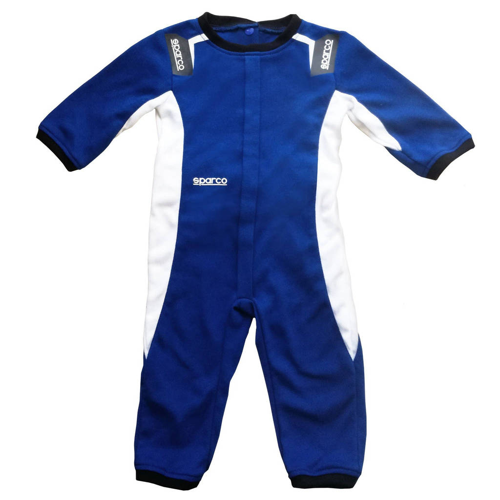 SPARCO 017018AZ0609 BABY SLEEPSUIT, blue size 6-9 months Photo-0 