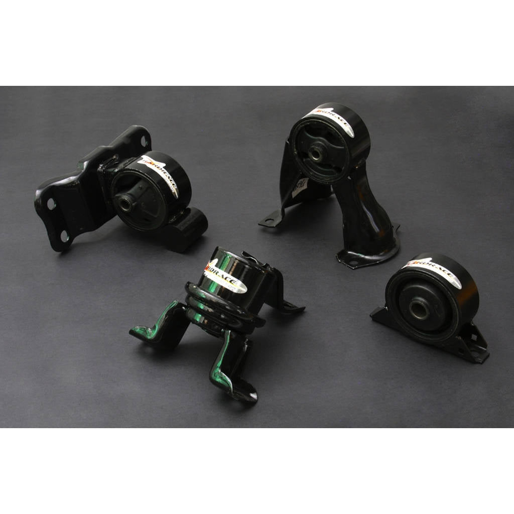 HARDRACE 6236 MT REINFORCED ENGINE MOUNT 4PC MITSUBISHI LANCER/MIRAGE 01-05 MT Photo-0 