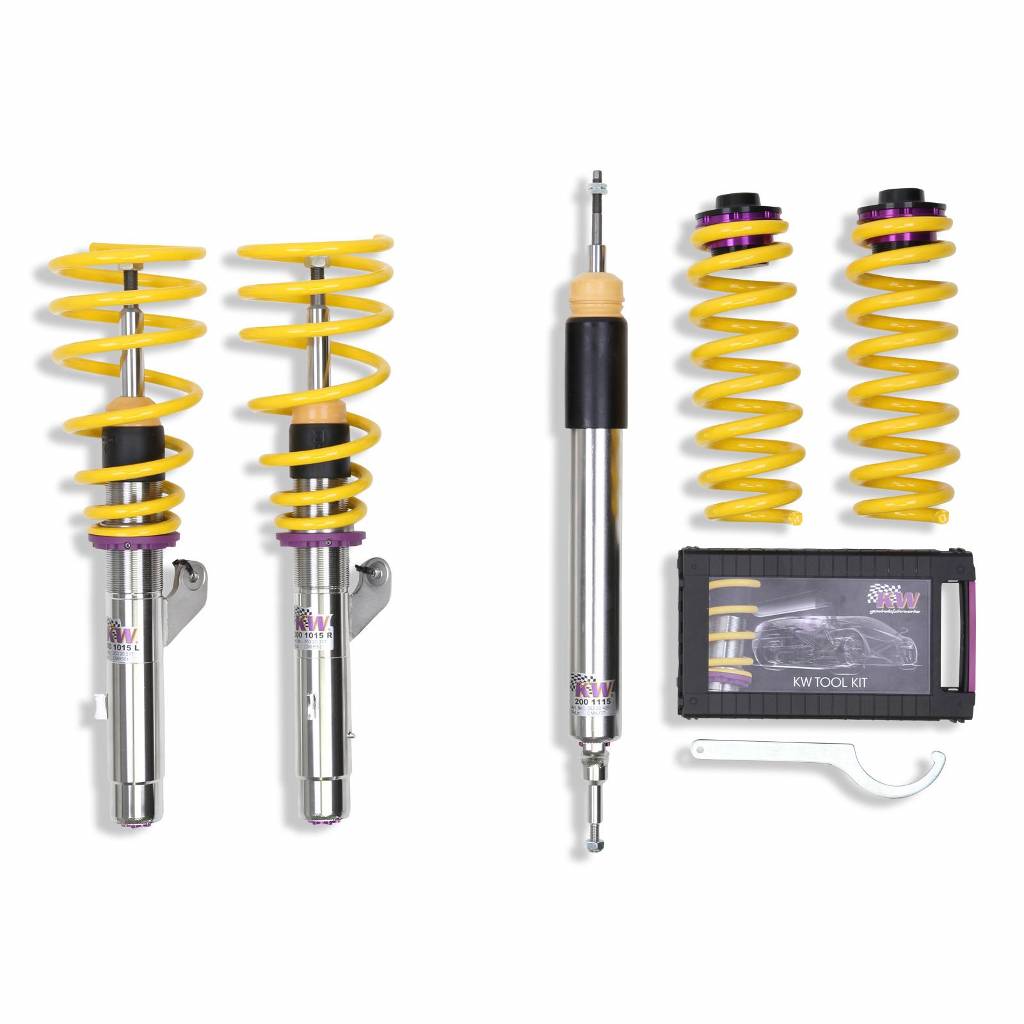 KW 35220032 Coilover Kit INOX V3 BMW 3er / 3-series (E90, E91); (390L, 3L, 3K) Photo-0 