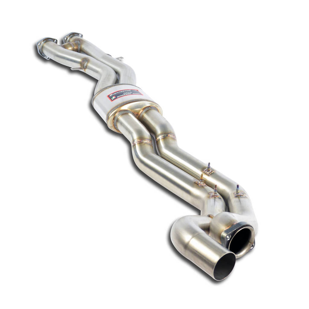 SUPERSPRINT 044003 CENT.TWIN PIPE BMW E46 M3 Photo-0 