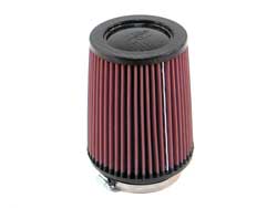 K&N RP-4630 UNIVERSAL Air Filter - CARBON Fiber Top3-1/2"FLG, 5-1/2"B, 4-1/2"T, 6-1/2"H Photo-0 