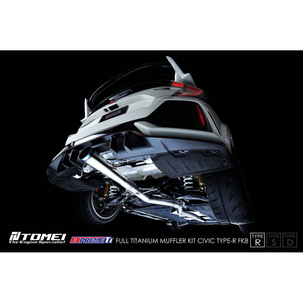 TOMEI TB6090-HN06A Full Titanium Muffler Kit Expreme Ti for HONDA Civic Type-R (FK8) Photo-0 