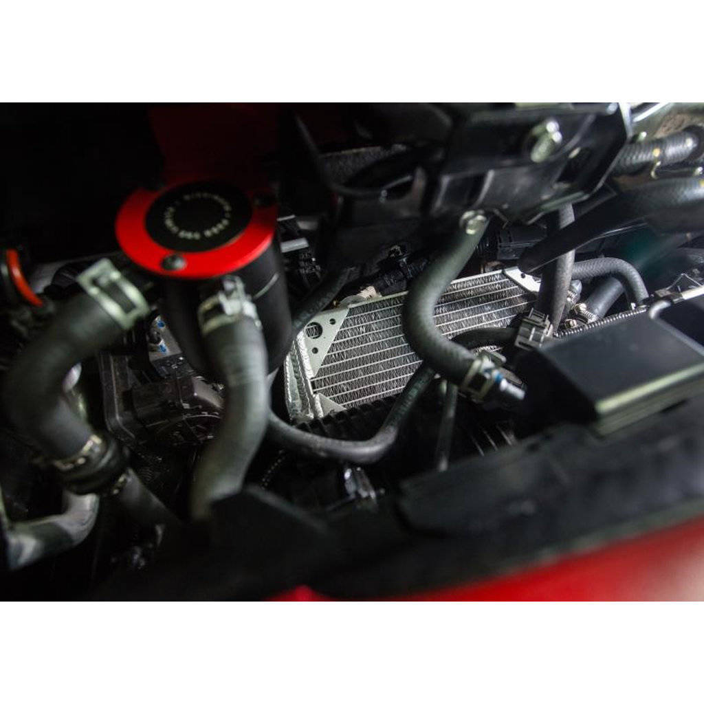 MISHIMOTO MMRAD-CTR-17S 2017+ HONDA Civic Type R Secondary Race Radiator Photo-5 