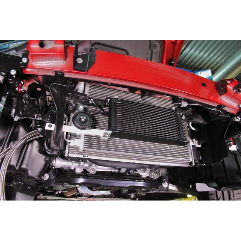 MISHIMOTO MMOC-MIA-16 MAZDA Miata Oil Cooler Kit, 2016+, Black, Non-thermostatic Photo-10 