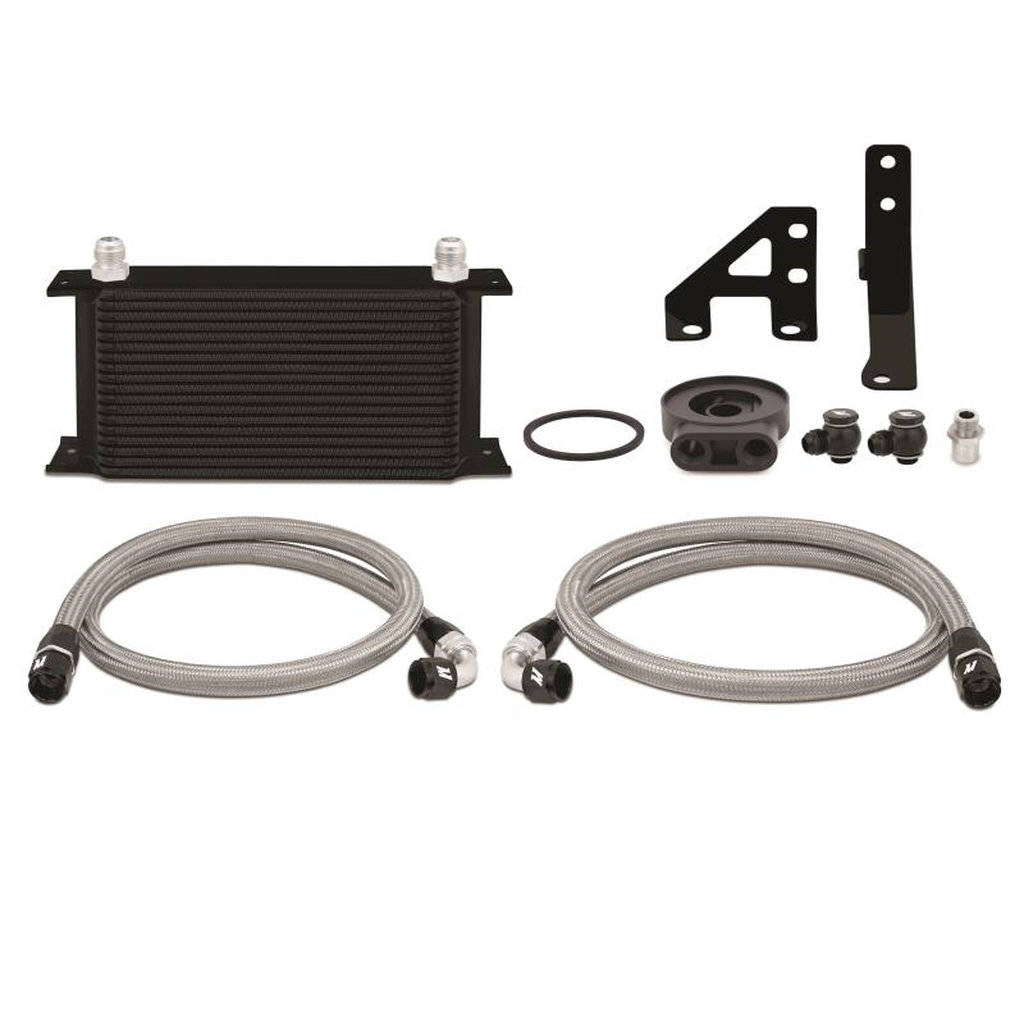 MISHIMOTO MMOC-WRX-15 SUBARU WRX Oil Cooler Kit, Black, 2015+ Photo-5 