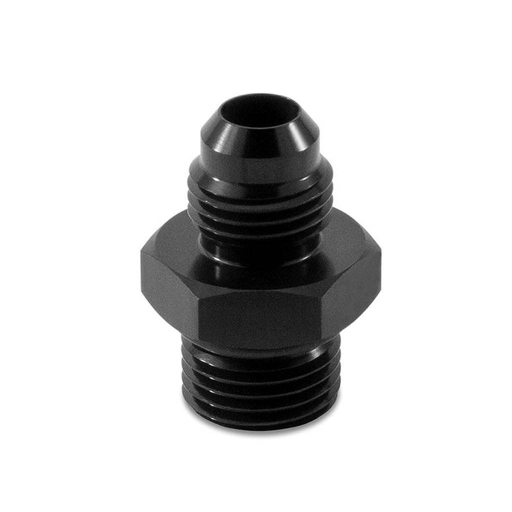 MISHIMOTO MMFT-M16-6BK M16x1.5 to -6AN Aluminum Fitting, Black Photo-0 