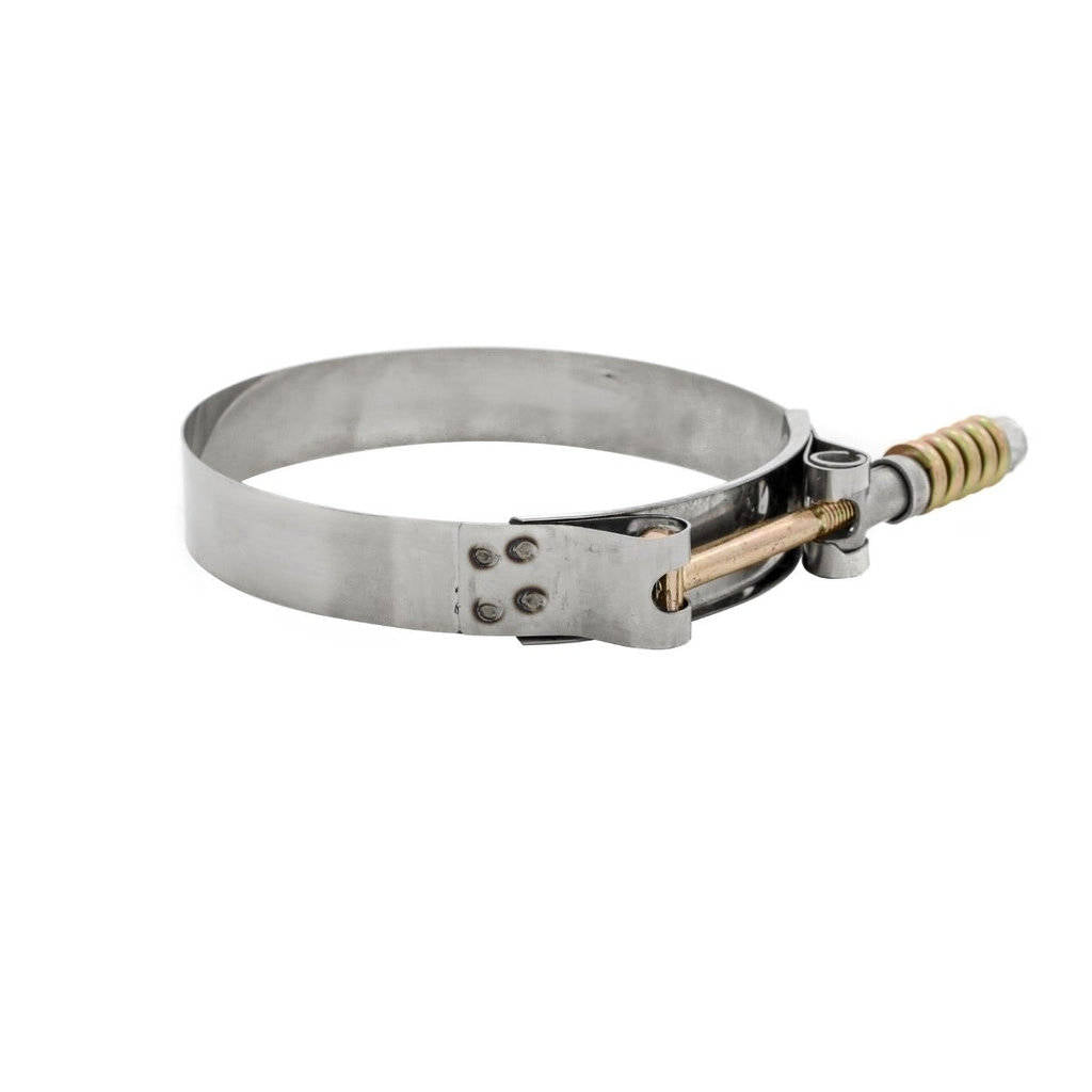 MISHIMOTO MMCLAMP-425T Stainless Steel Constant Tension T-Bolt Clamp, 4.09" - 4.41" (104mm - 112mm) Photo-1 