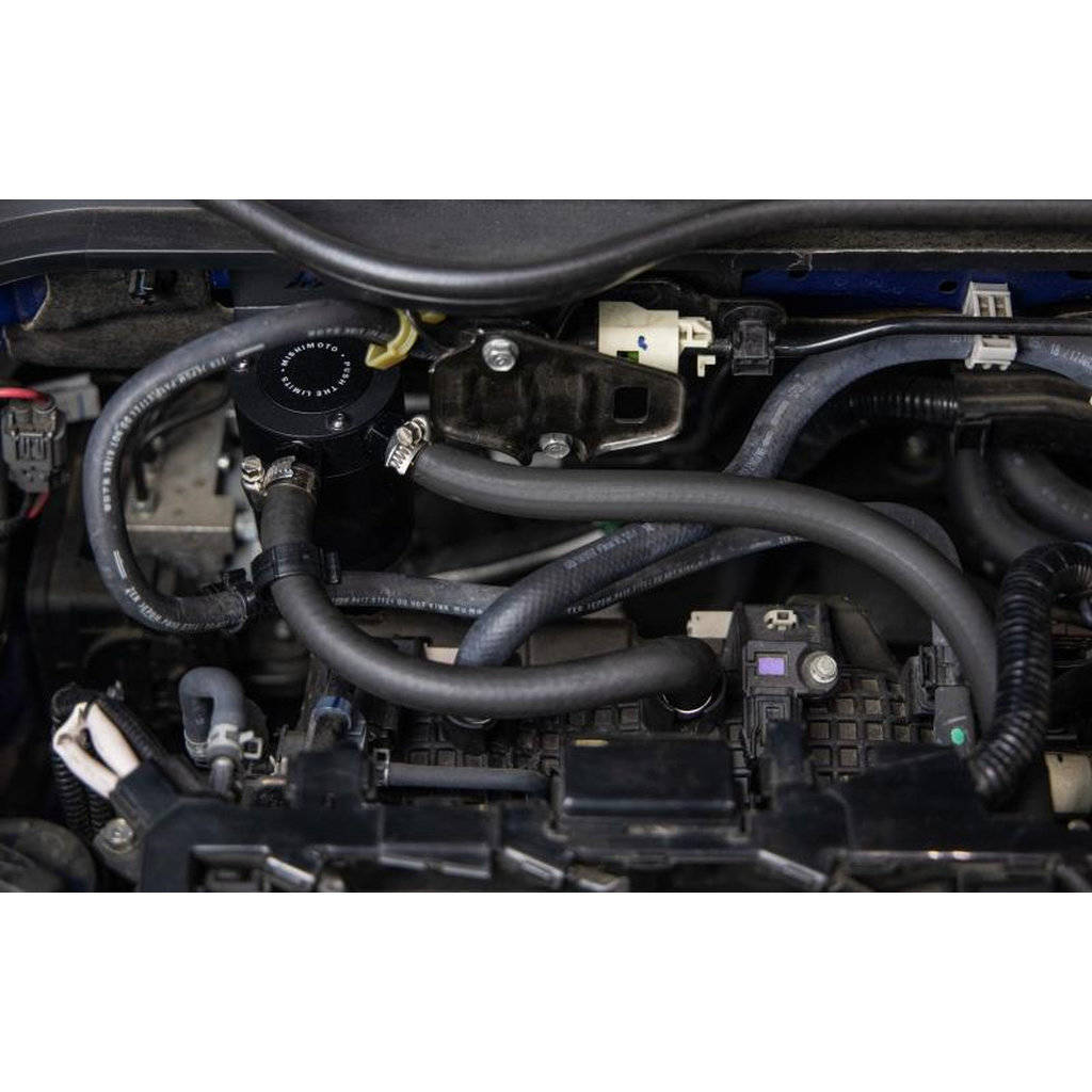 MISHIMOTO MMBCC-CIV-16PBE HONDA Civic 1.5L T Baffled Oil Catch Can, PCV Side, 2016+ Photo-7 