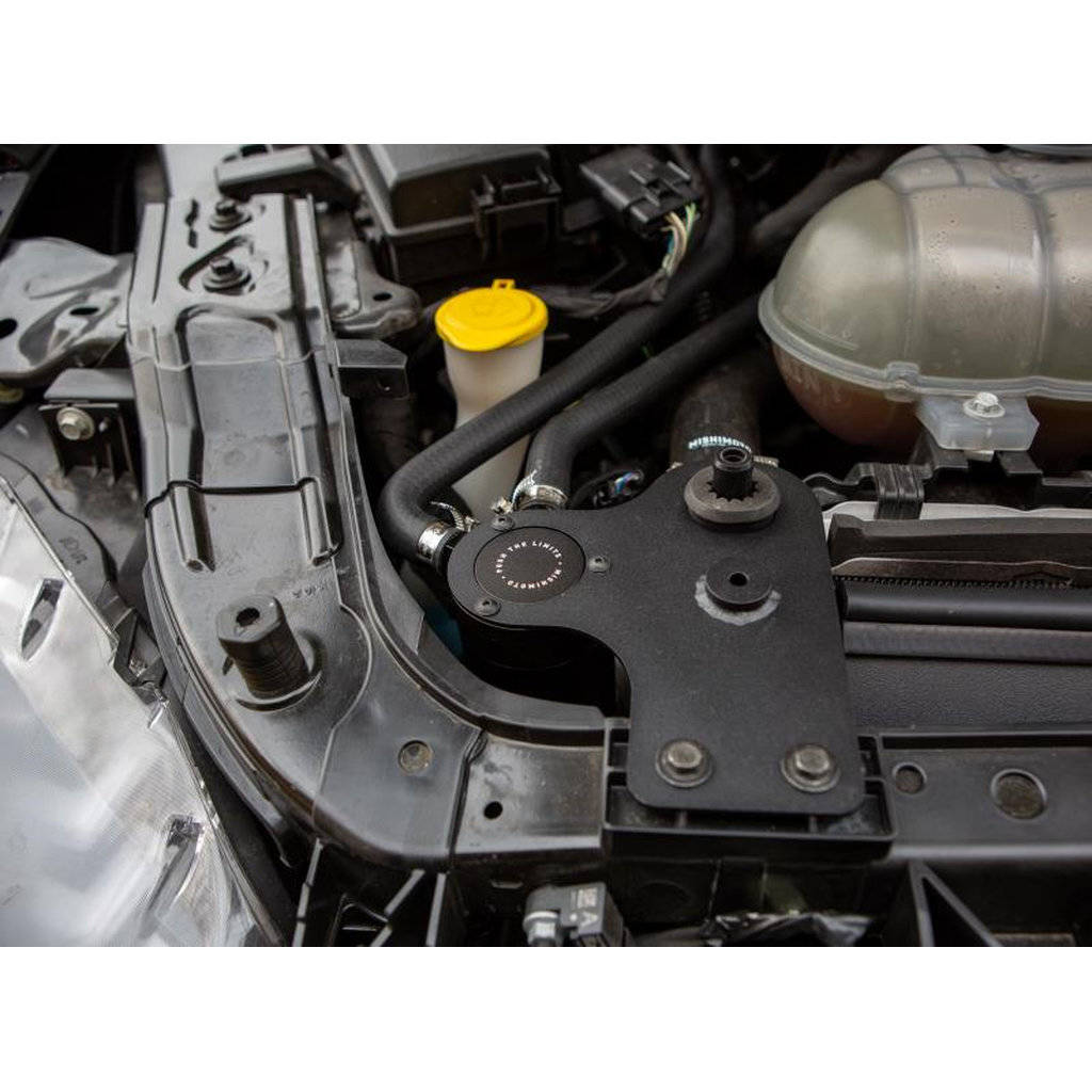 MISHIMOTO MMBCC-MUS8-18PBE FORD Mustang GT Baffled Oil Catch Can, PCV Side, 2015+ Photo-7 