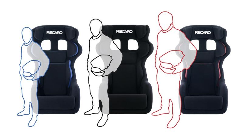 RECARO 7221390.A16 Pad-Kit L for P 1300 GT Bottom part red (set of 5, without seat cushion) Photo-0 