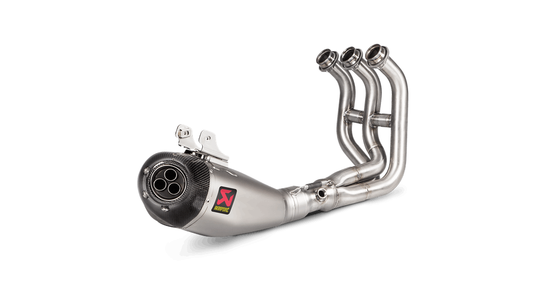 AKRAPOVIC S-Y9R8-HEGEHT Racing Line (Titanium) Yamaha MT-09/FZ-09 2018 Photo-0 