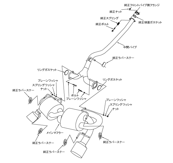 HKS 31029-AF005 Super Turbo Muffler Subaru Impreza GRB/GRF Photo-4 