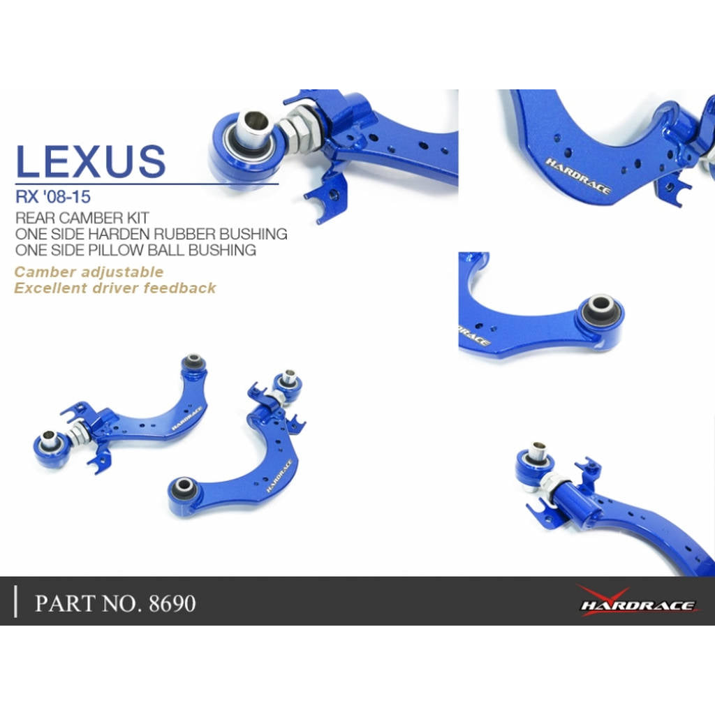 HARDRACE 6835 Rear lower arms for NISSAN GT-R R35 (2 pcs) Photo-11 