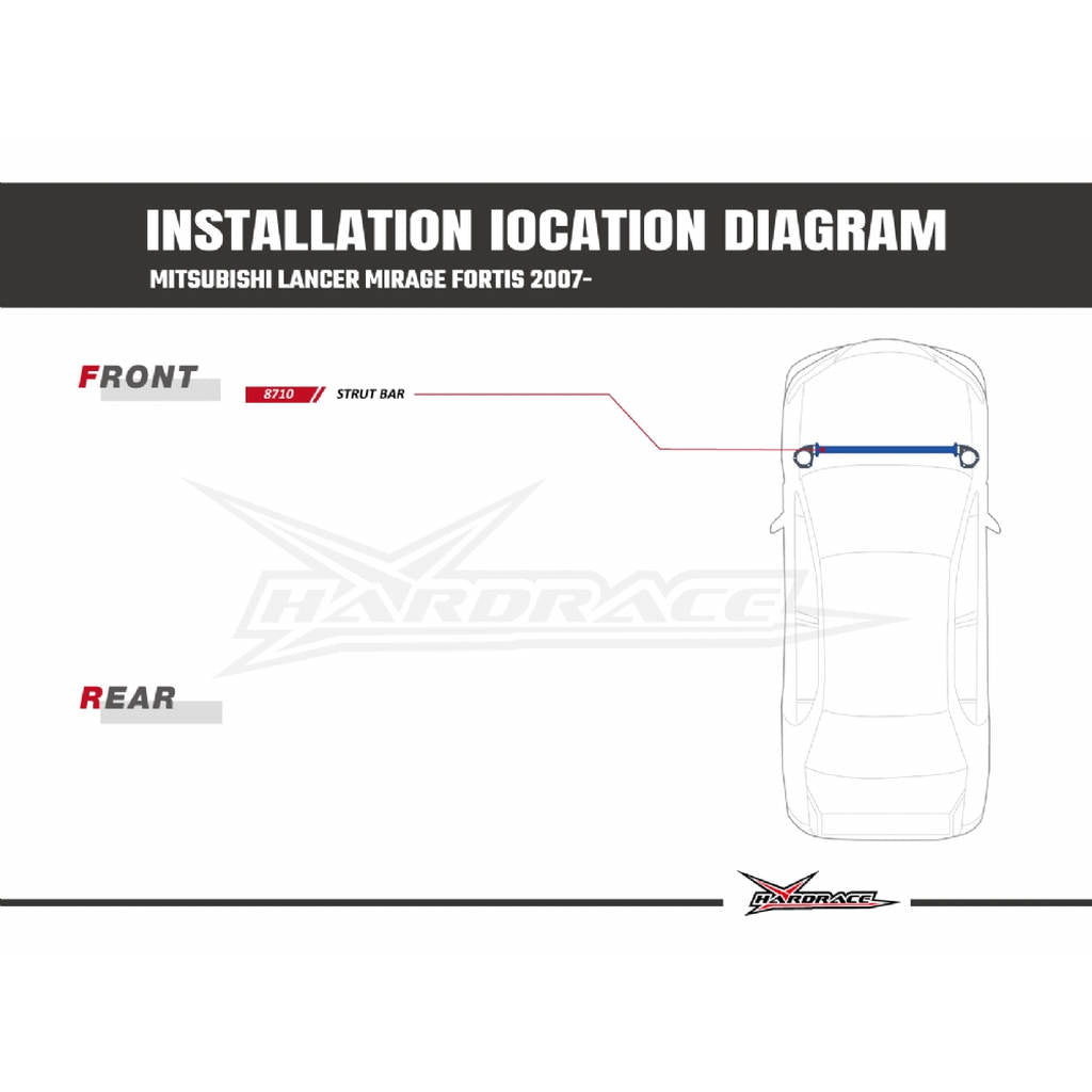 HARDRACE 6835 Rear lower arms for NISSAN GT-R R35 (2 pcs) Photo-48 