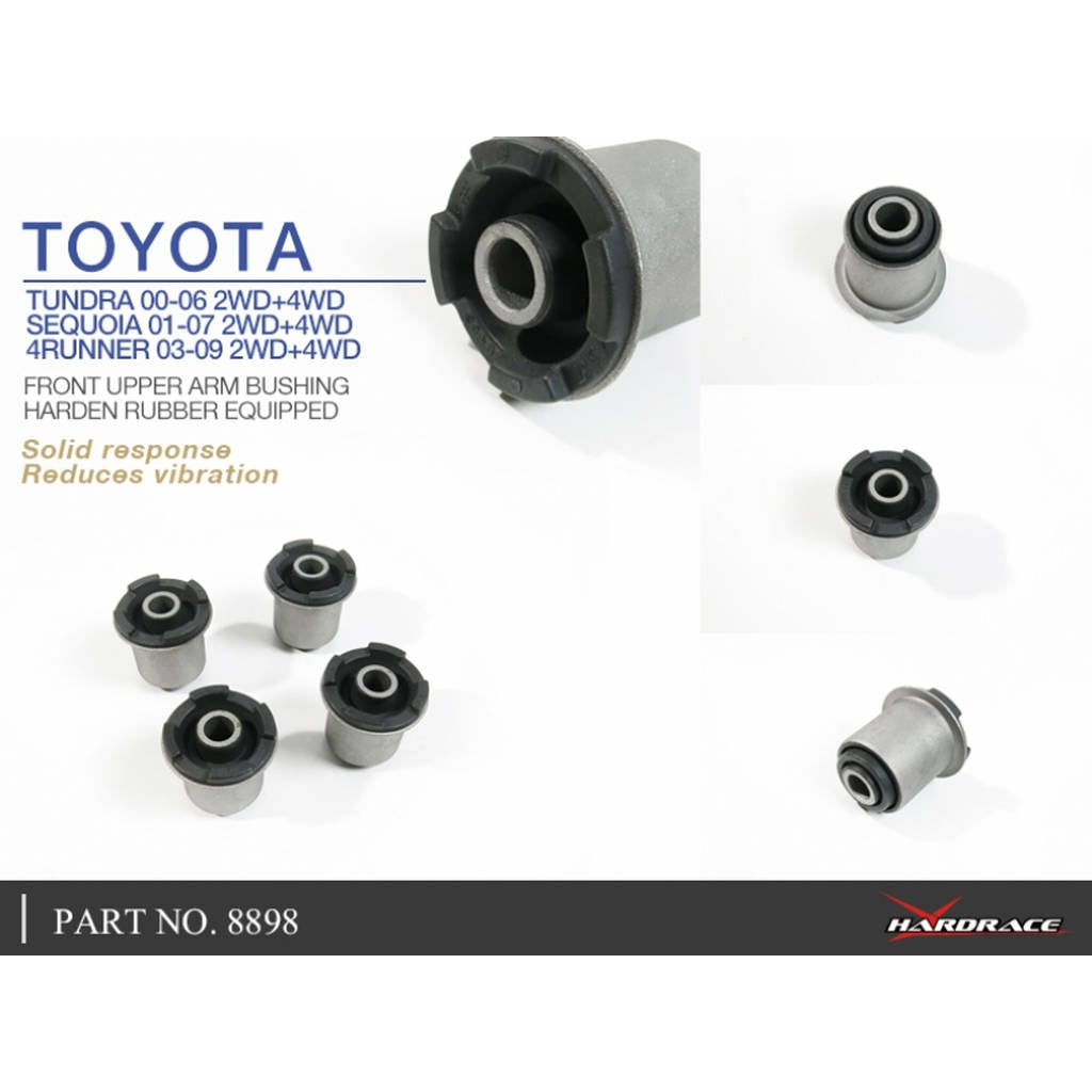 HARDRACE 8898 HARDEN RUBBER BUSHING TOYOTA TUNDRA 00-06 Photo-4 