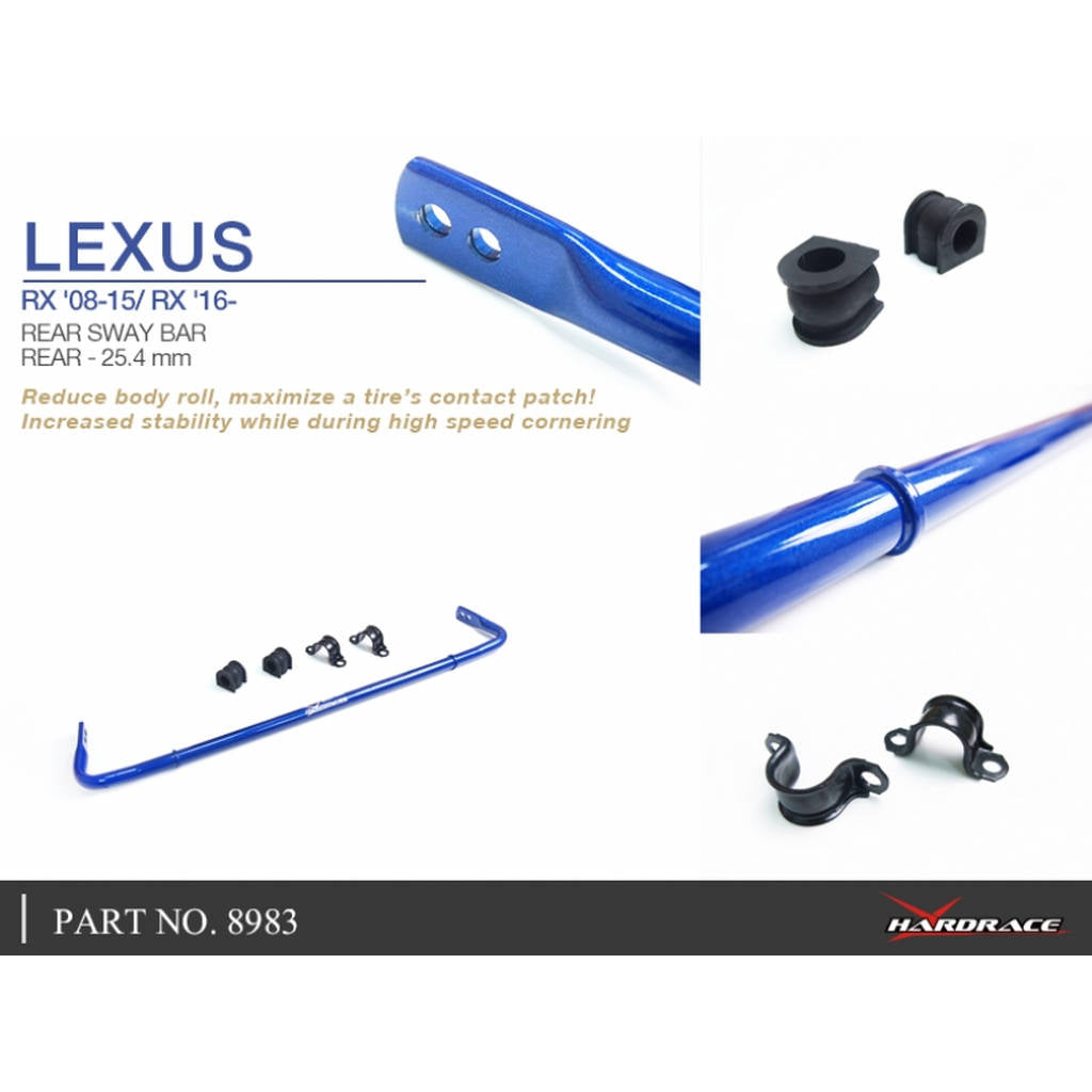 HARDRACE 8983 SWAY BAR LEXUS LEXUS RX AL10/AL20 08-15- Photo-5 