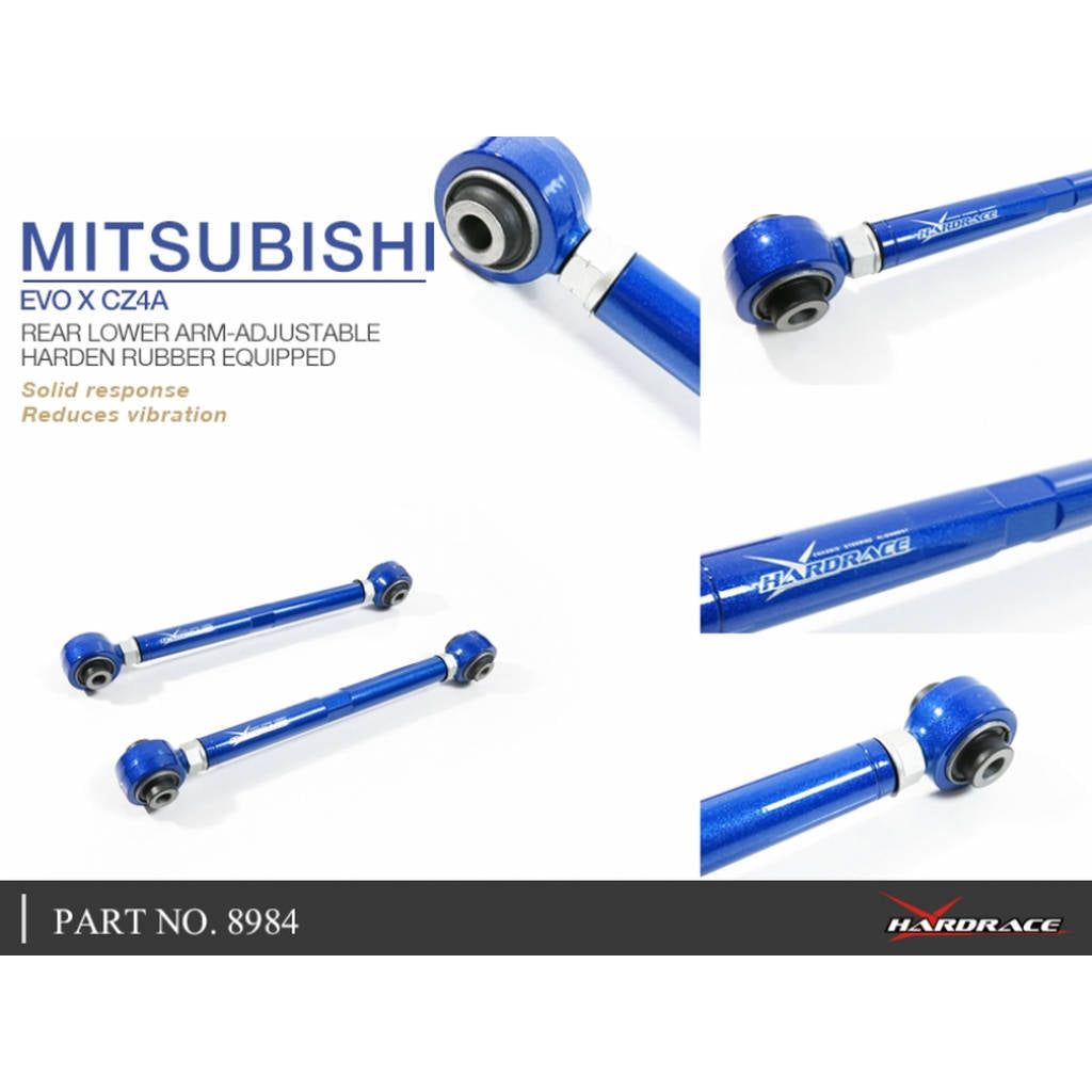 HARDRACE 8984 ADJ. CAMBER/TOE/CASTER ARM- MITSUBISHI LANCER EVO CZ4A 07- Photo-4 