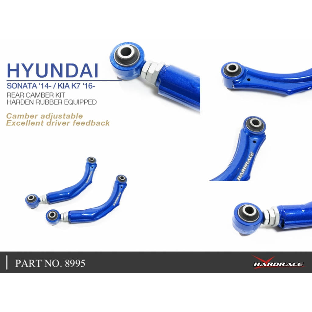 HARDRACE 8995 ADJ. CAMBER/TOE/CASTER ARM- HYUNDAI SONATA LF 14 Photo-4 