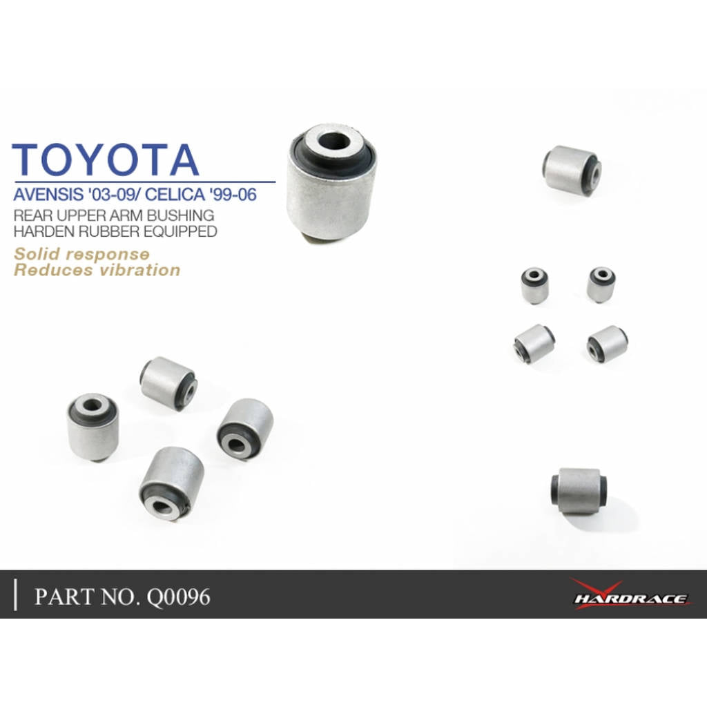 HARDRACE Q0096 HARDEN RUBBER BUSHING TOYOTA AVENSIS T25 03-09 Photo-4 